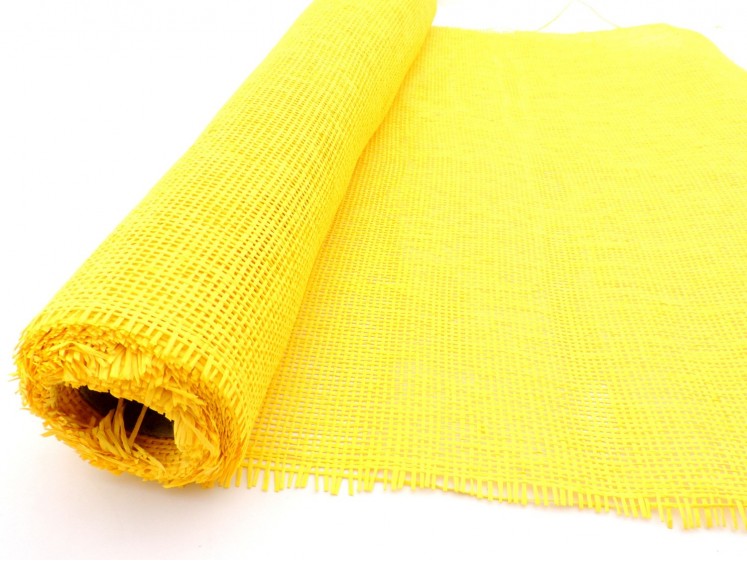 Floristic Mesh Dense Yellow