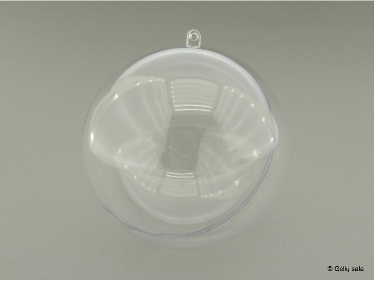 Skaidrus rutulys 12cm