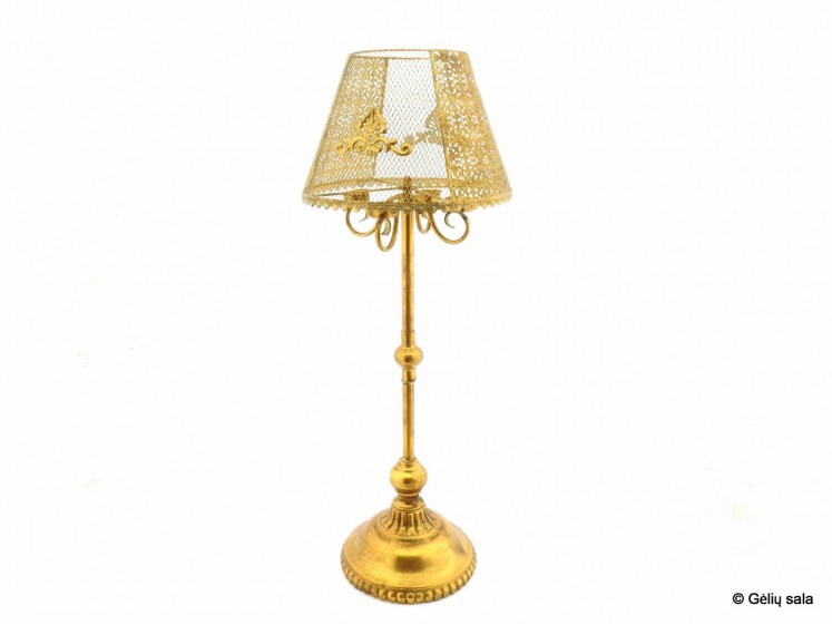 Metalinė žvakidė su gaubtu Gd