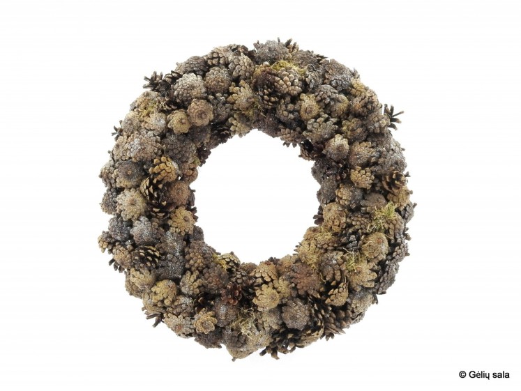 Pine Cone Wreath Blizgantis