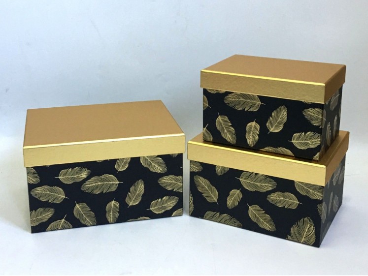 Flower Box 3S Square Black