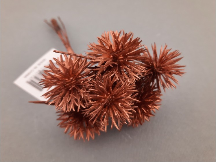 Shiny Thistle on a Wire