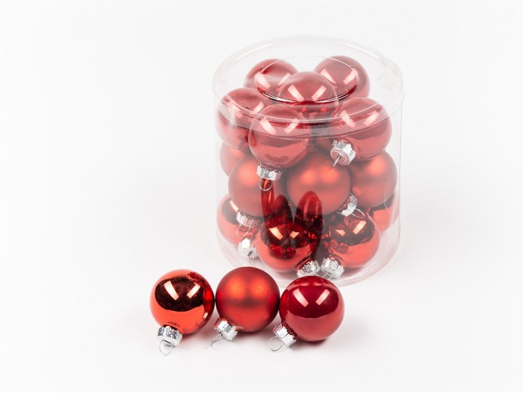 Glass Christmas Tree Toys...