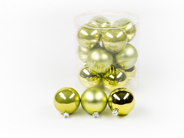 Glass Christmas Tree Toys...