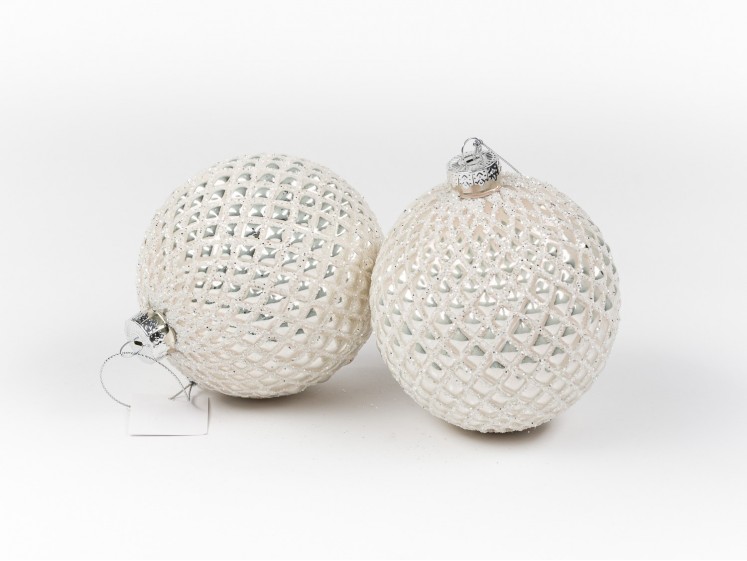 Stiklinis kalėdinis žaisliukas