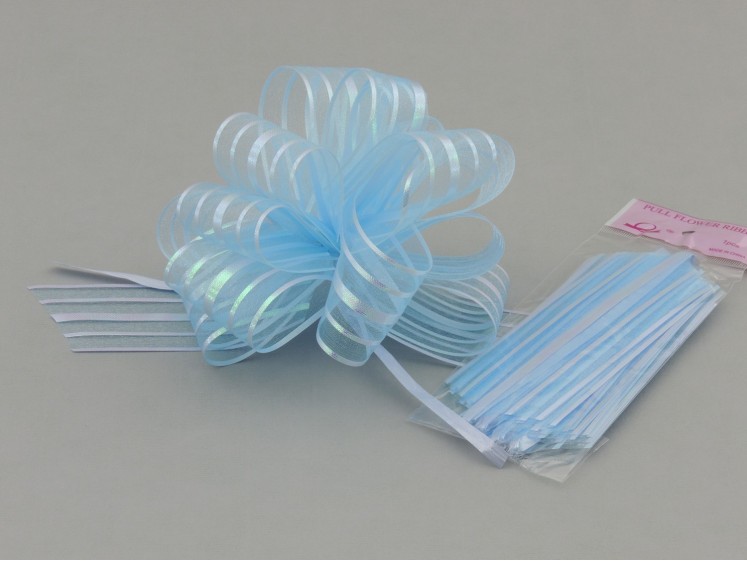 Ribbon Pull Bow BLUE