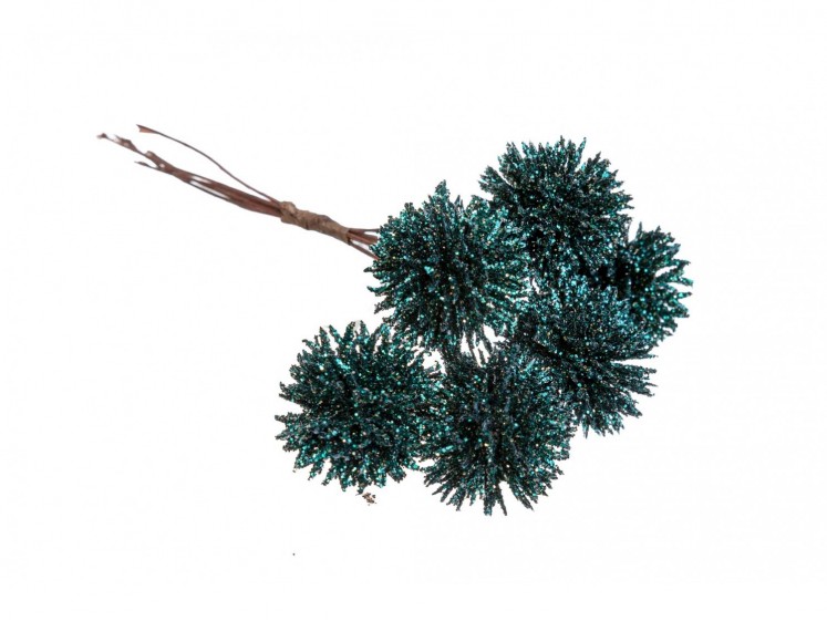 Glitter Echinops Picks 2.5 cm