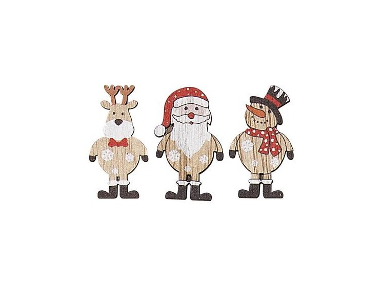 Christmas Decorations Set S/6