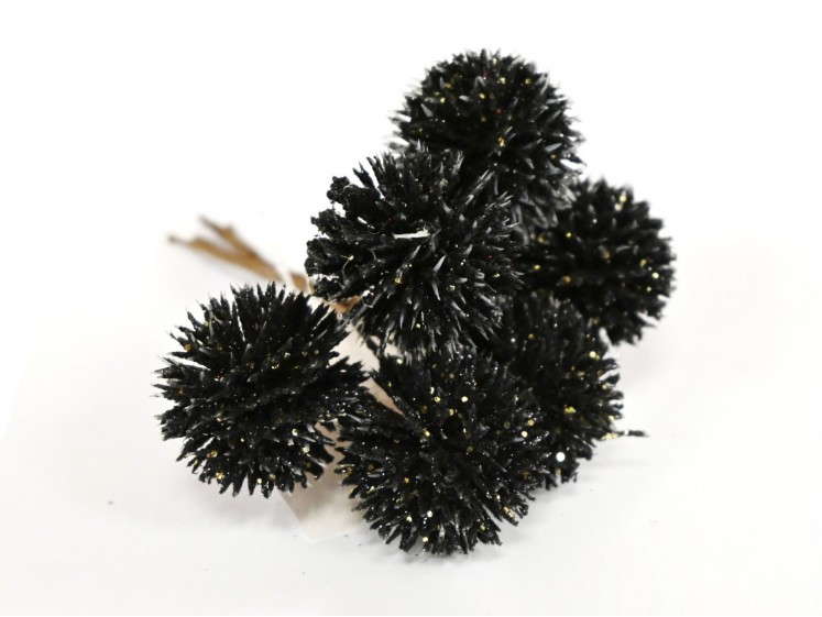 Glitter Echinops Picks 3.cm