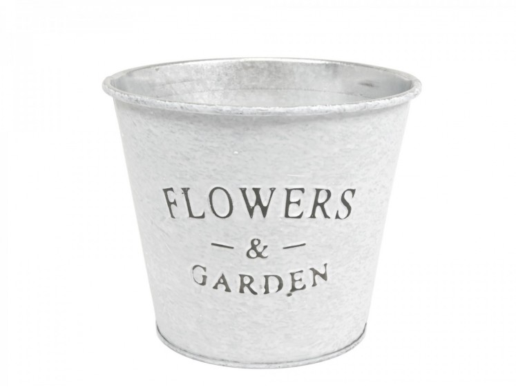 Metallic Flower Pot