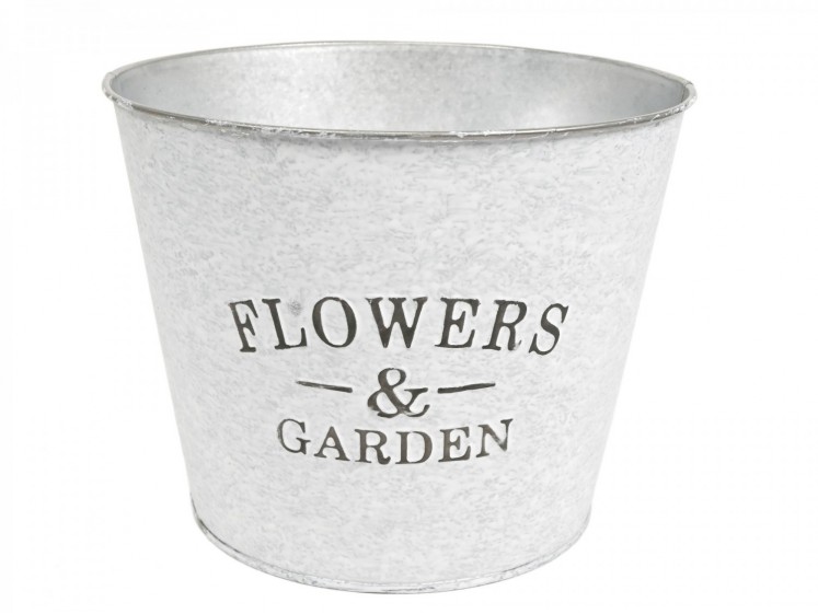 Metallic Flower Pot