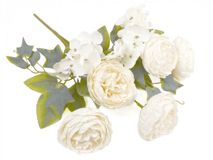 Artificial roses and...