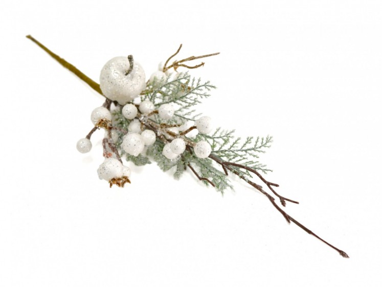 Christmas White Branch with...