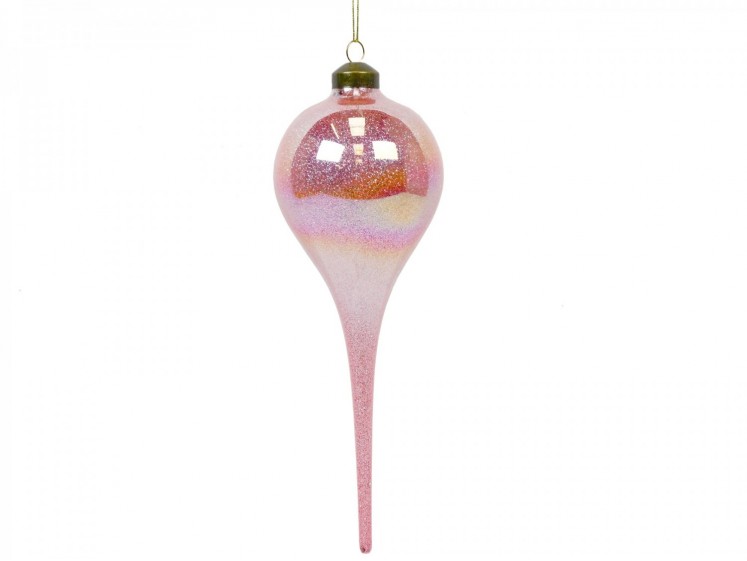 Glass Christmas tree toy