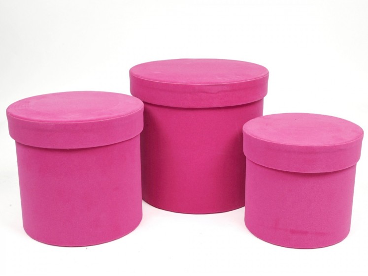 Gėlių dėžutė 3d. veliūrinė