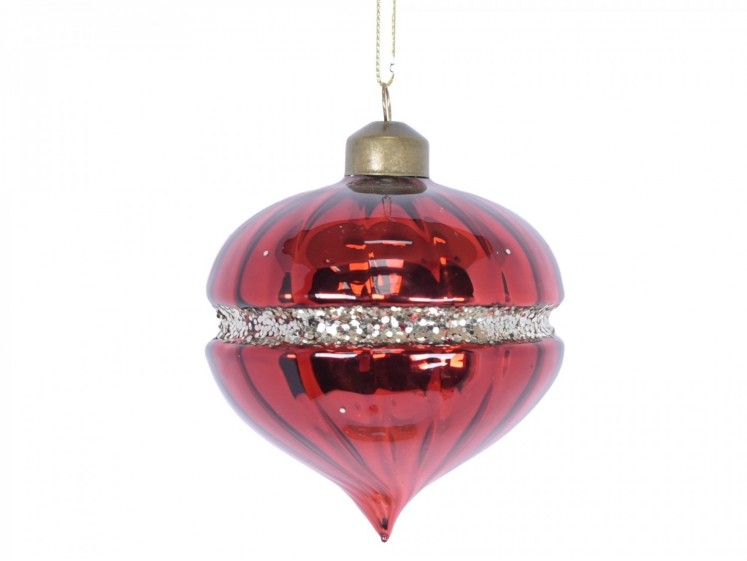 Stiklinis kalėdinis žaisliukas