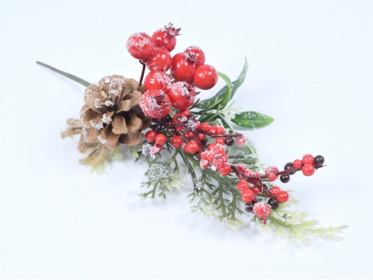 Christmas bouquet with berries