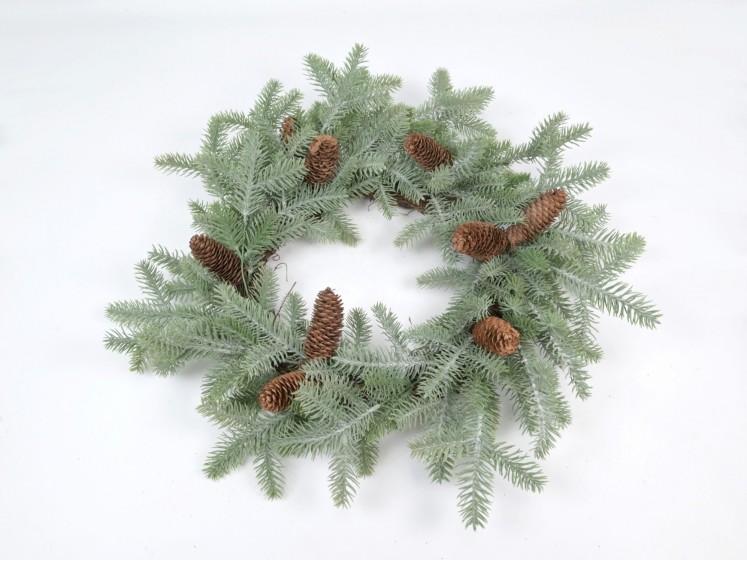 Christmas tree wreath