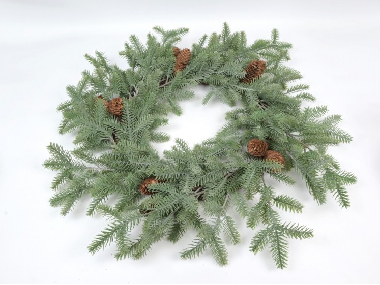 Christmas tree wreath