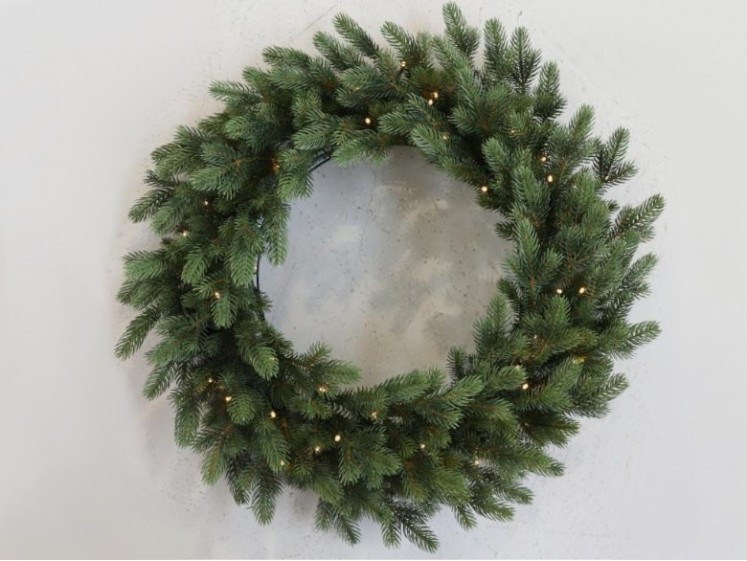 Christmas wreath without...