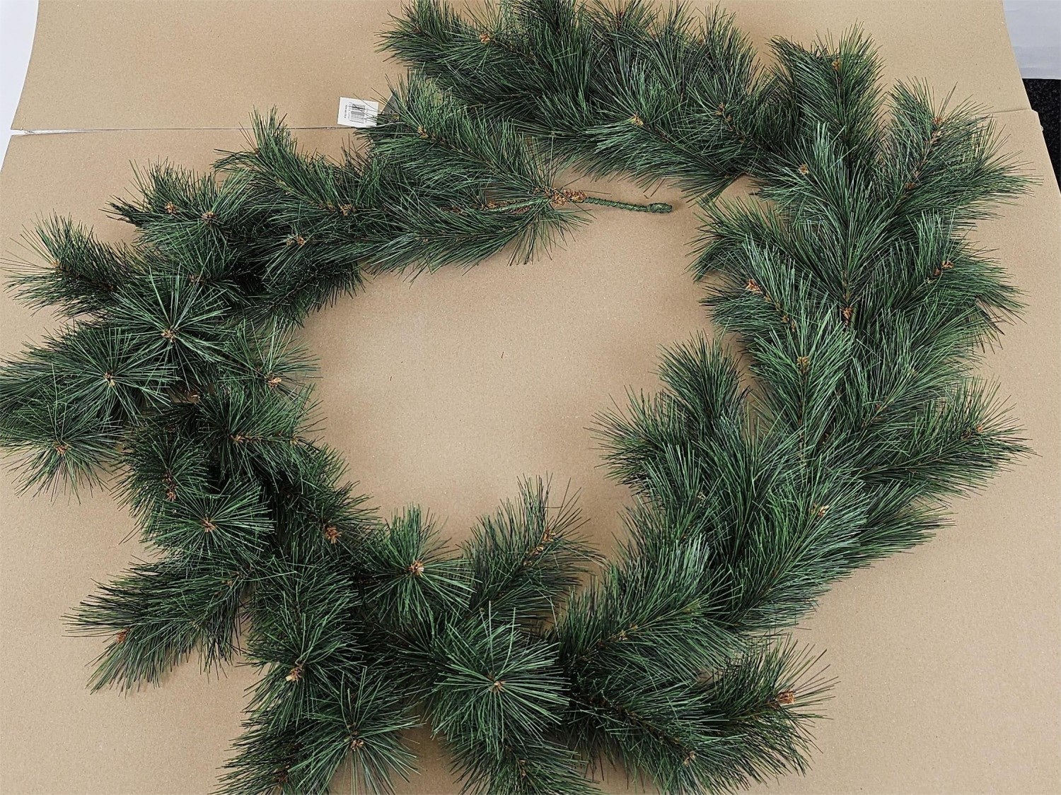 Christmas garland without lights