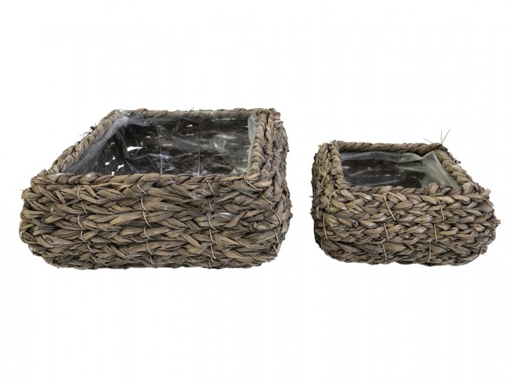 Wicker basket set