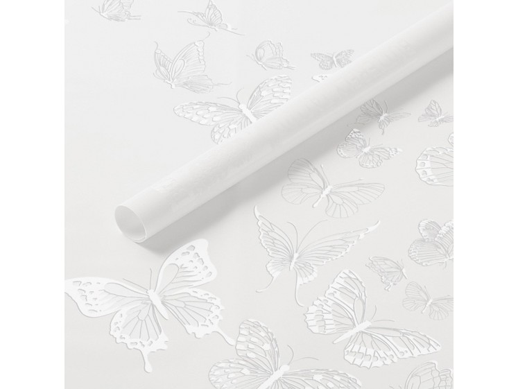 Flowers foil wrapping paper...