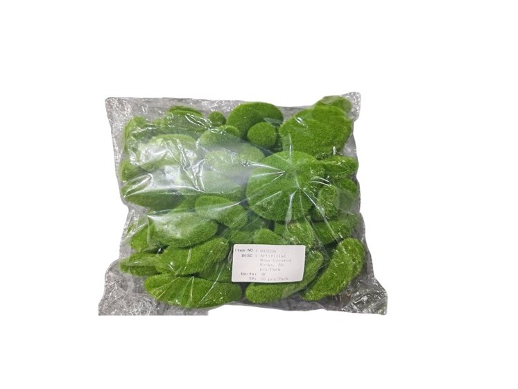 Dirbtinės samanos akmenėliai