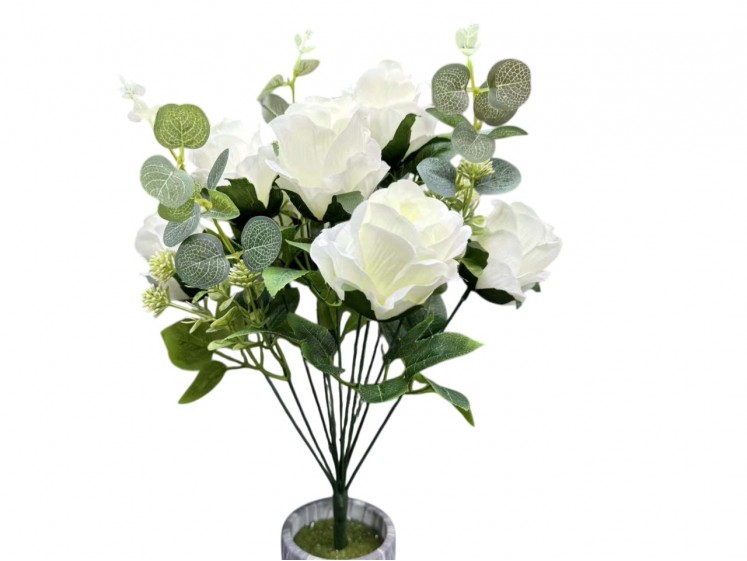 Dirbtinė rožių puokštė WH