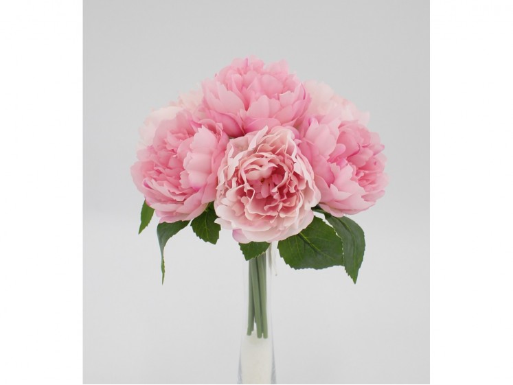 Dirbtinė bijūnų puokštė