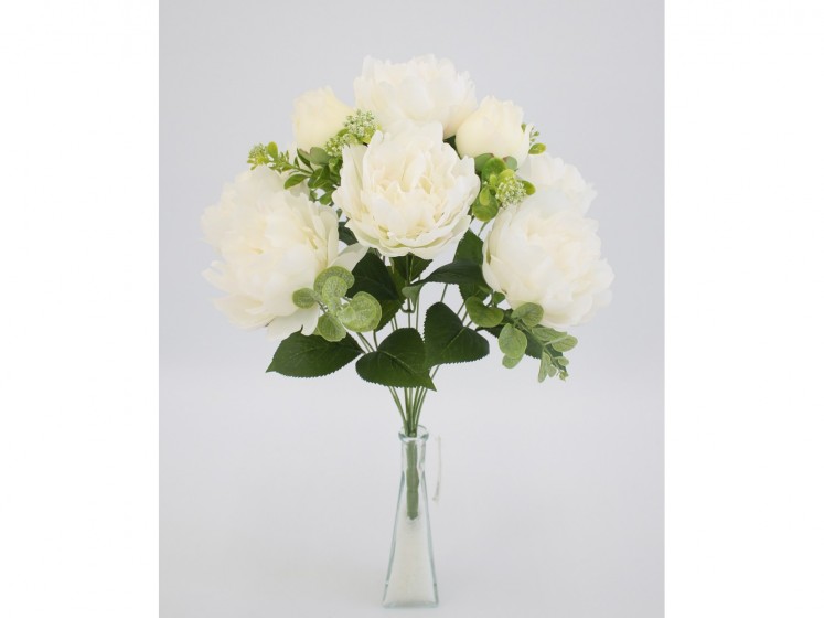 Dirbtinė bijūnų puokštė