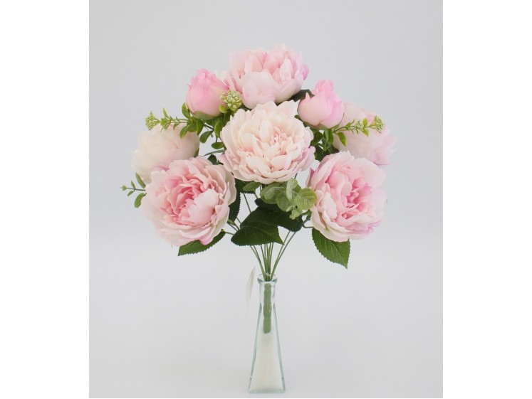 Dirbtinė bijūnų puokštė