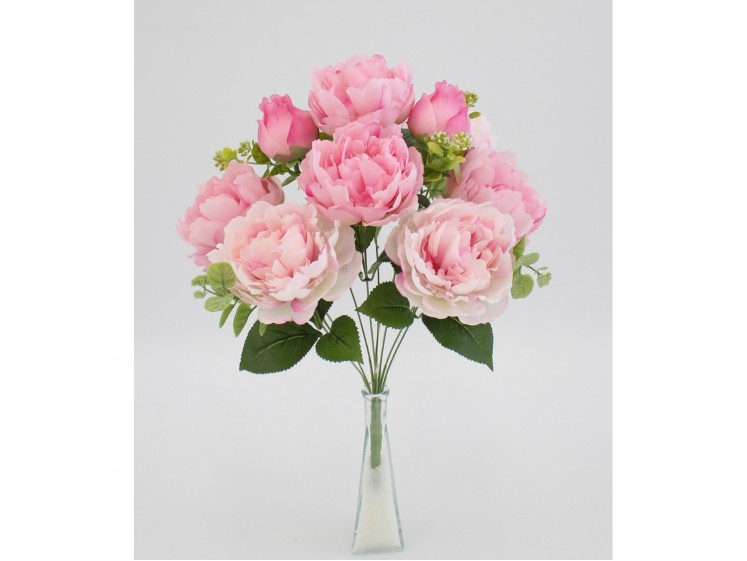 Dirbtinė bijūnų puokštė