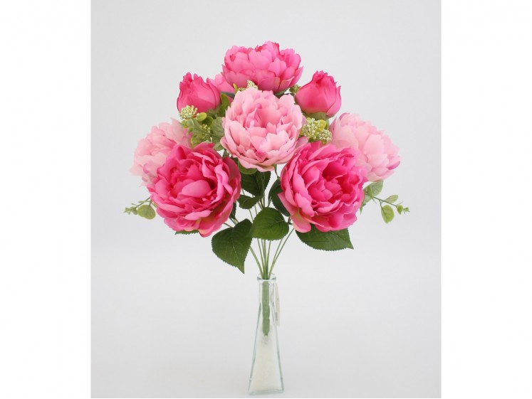 Dirbtinė bijūnų puokštė