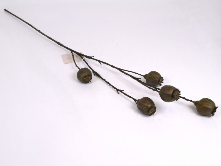 Dirbtinė šaka - aguonos...