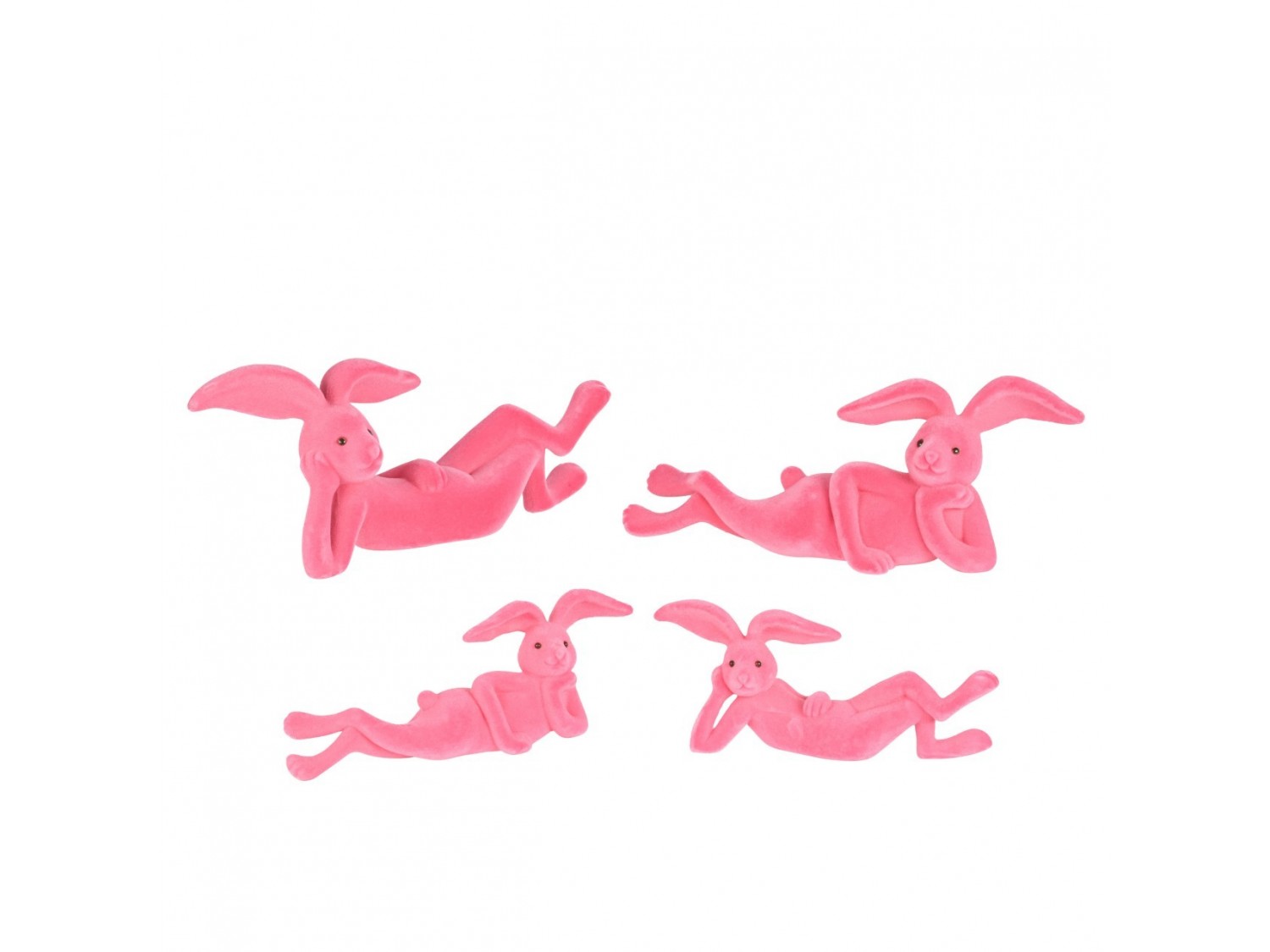 Veliūrinė dekoracija "Zuikis"