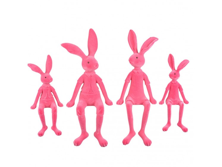 Veliūrinė dekoracija "Zuikis"