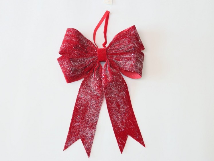 Velvetinis kaspinas Red