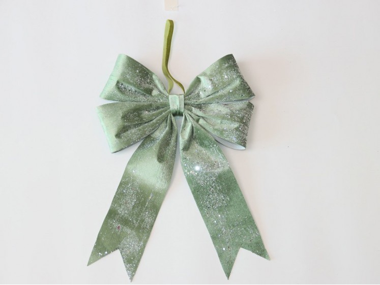 Velvetinis kaspinas Sage Green