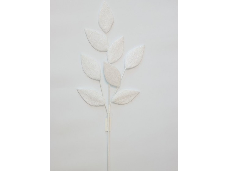 Kalėdinė šaka VELIUR White