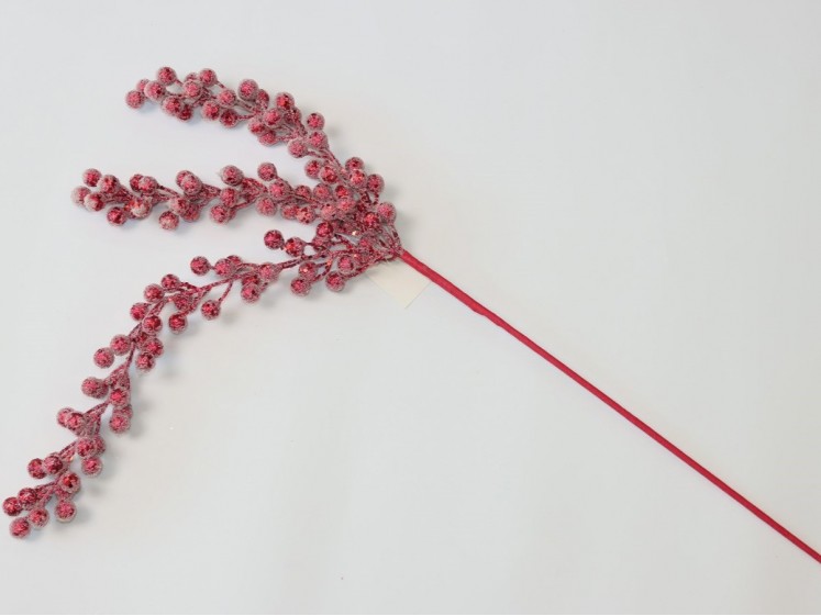 Kalėdinė šaka Burgundy