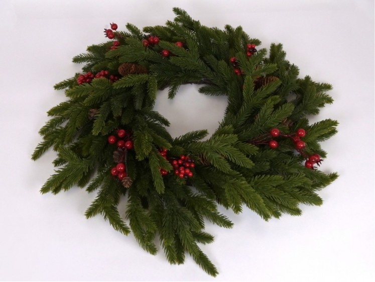 Kalėdinis vainikas su...