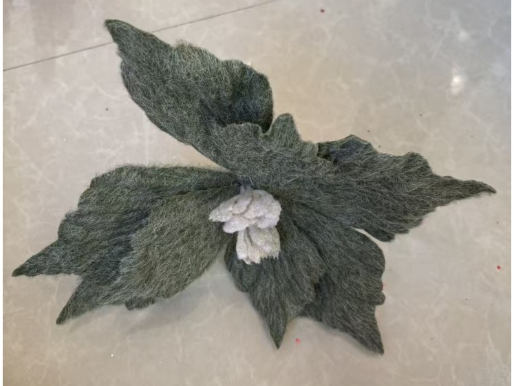 Kalėdinė puansetija VELTINĖ