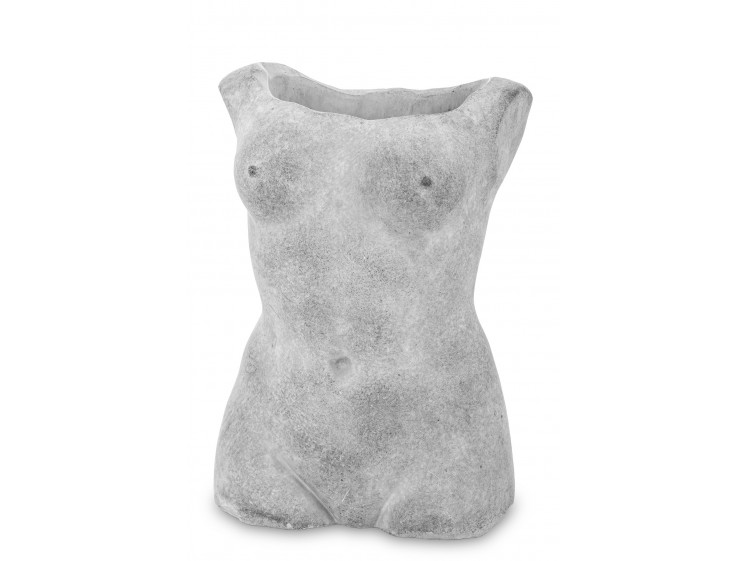 Cementinis vazonas "Moters kūnas"