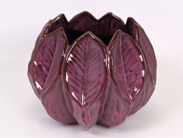 Keramikinis vazonas "Leaf"