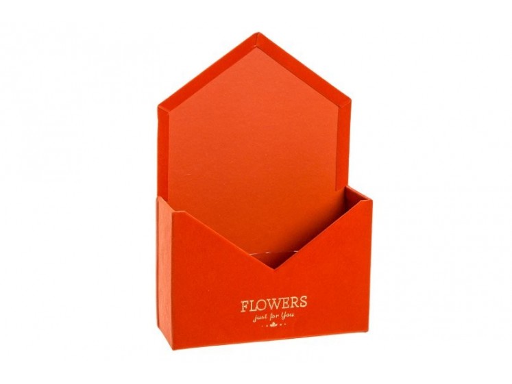 Dėžutė gėlėms - veliūrinis vokas