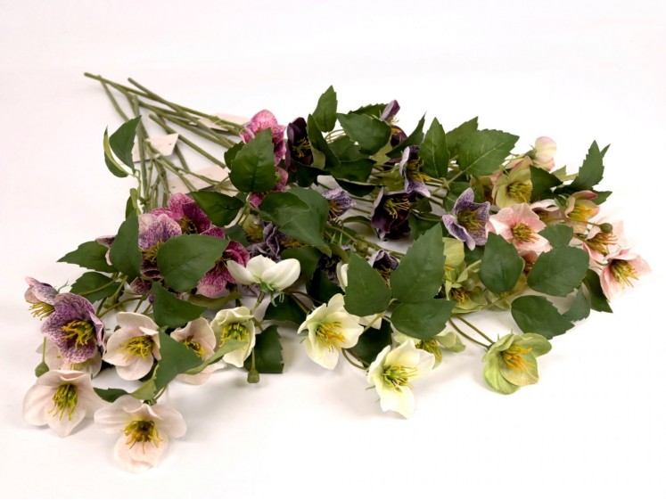 Dirbtinė gėlė-Hellebore