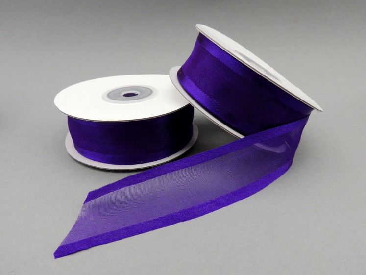 Organza Ribbon with Satin Edge