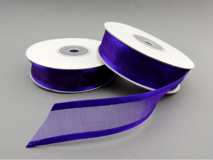 Organza Ribbon with Satin Edge